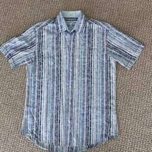 Bugatchi Short Sleeve Button Down Shirt